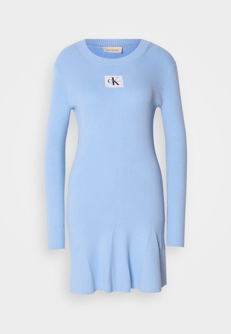 Calvin Klein Jeans Gebreide jurk blauw