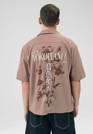 BACK PRINTED SHORT SLEEVE - Hemd - pink