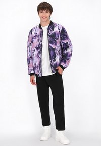 Mo Giubbotto Bomber - purple multicolor