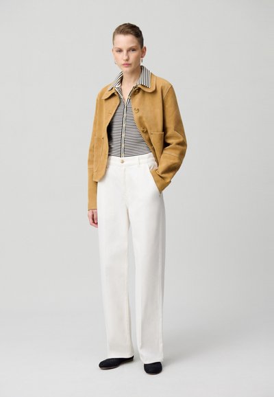 Claudie Pierlot CLARISSE - Veste en cuir - camel