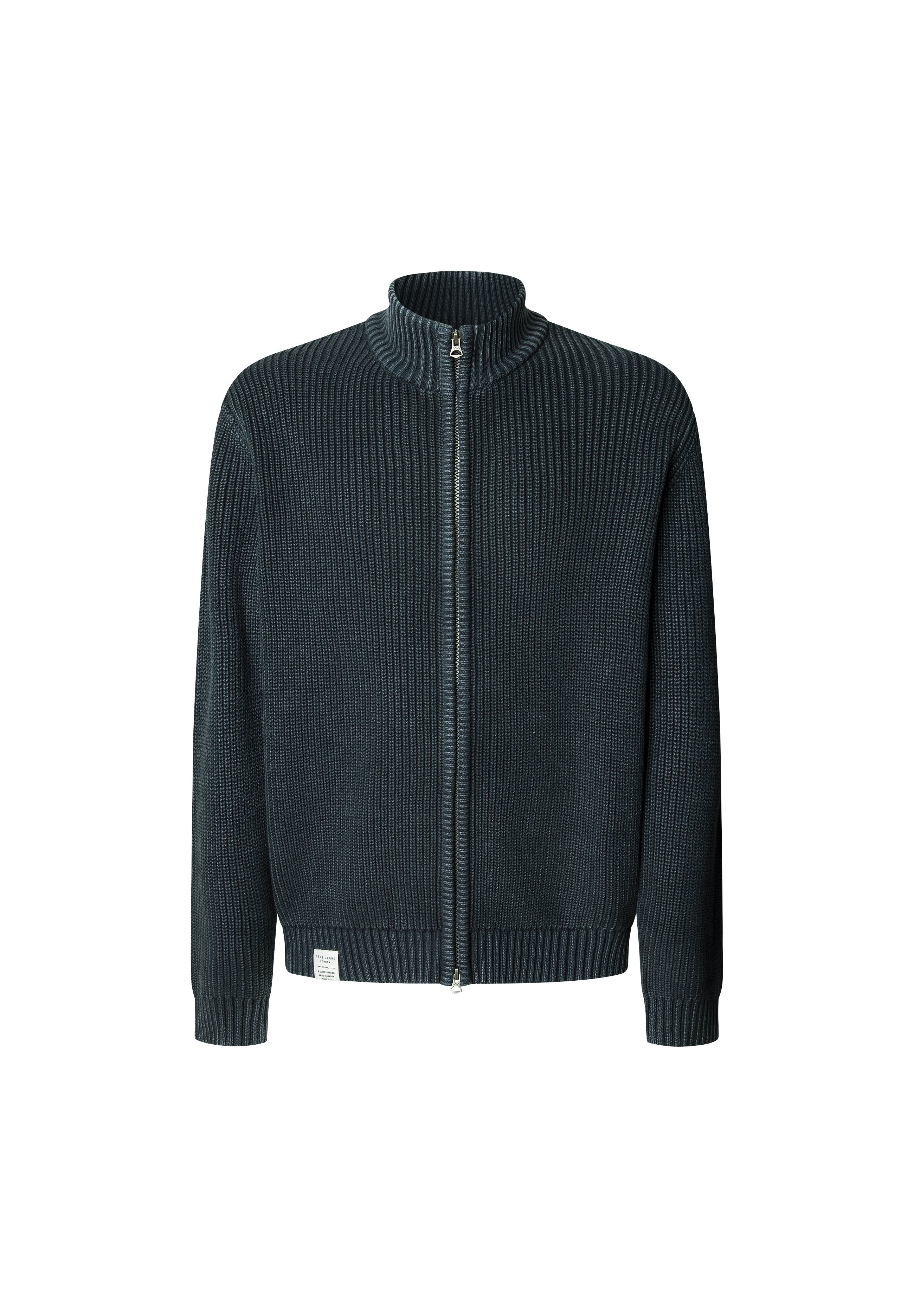 トップス Peguitang Zip Parker Pepe Jeans PARKER ZIP - Cardigan - dulwich blue/dark blue