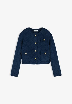 Tommy Hilfiger, Let jakke / Sommerjakker - blue monogram flag