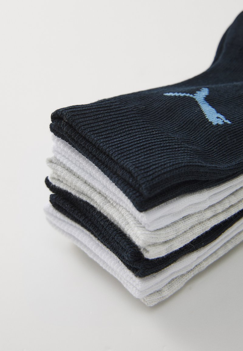 Puma KIDS EASY RIDER UNISEX PACK Calze grey/white/navy/nero