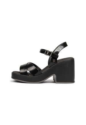 Platform sandals - schwarz