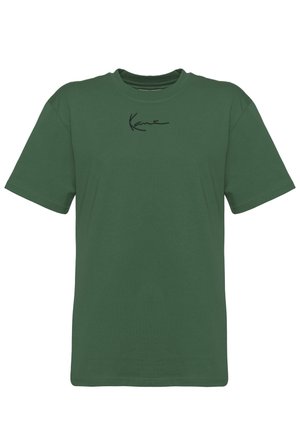 SMALL SIGNATURE ESSENTIAL TEE UNISEX - Navadna majica - green