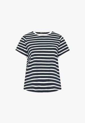 Yours Clothing, PLUS SIZE T-SHIRTS - T-shirts print - navy