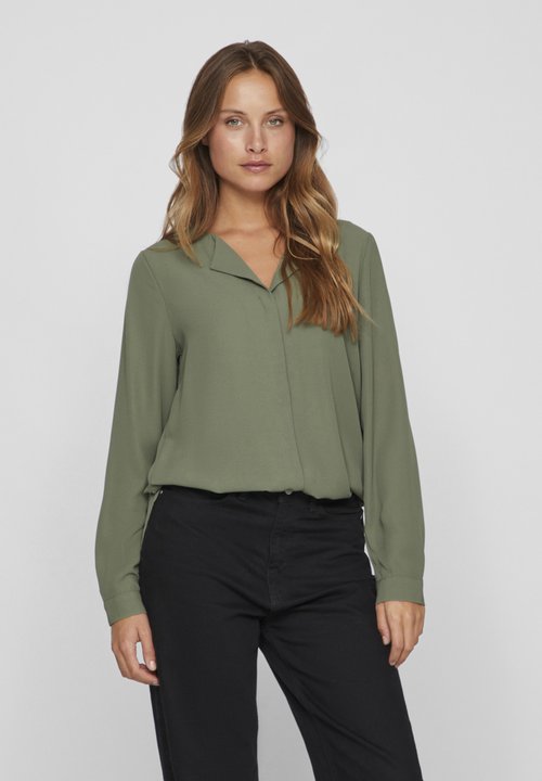 Chemise Kaki Jennyfer Taille 38 Femme – Occasion Très Bon état, Vert, Coupe Regular