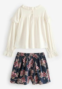 Laura Ashley SET   - Šorti - cream navy