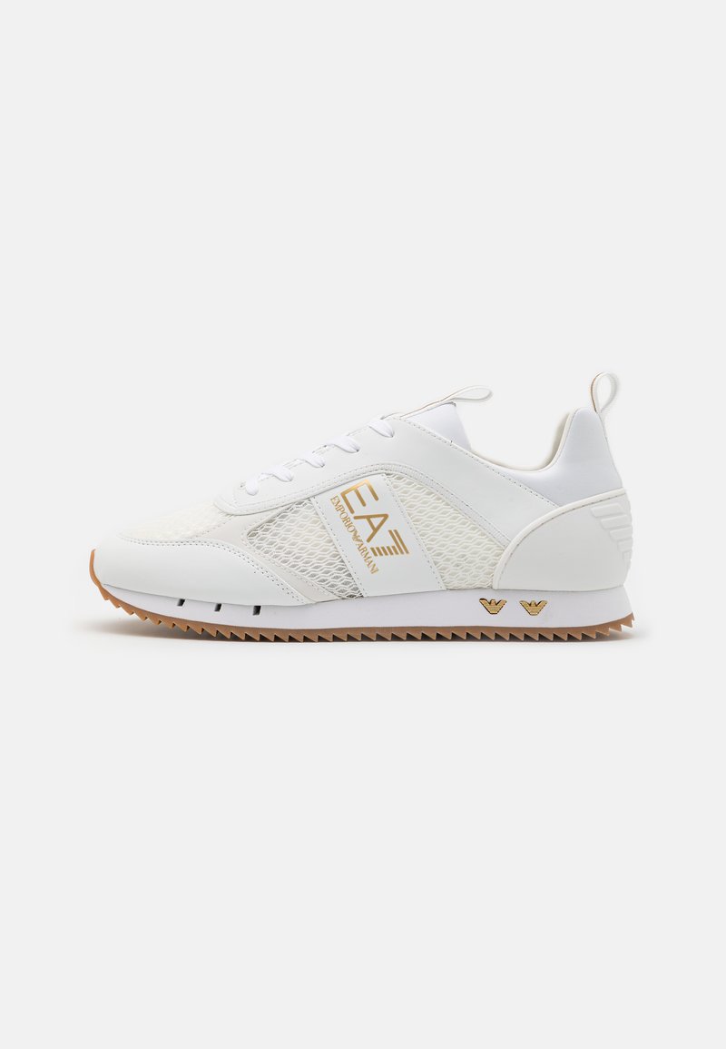 EA7 Emporio Armani LACES UNISEX - Tenisice - white/gold/honey