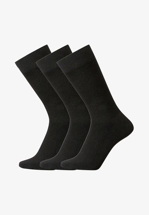 Claudio, 3 PACK - Socks - black