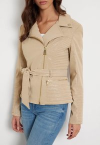 Guess NEW AGNES  - Giacca in similpelle - beige