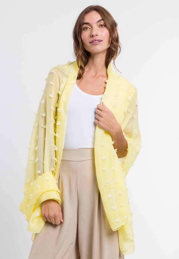FIL COUPE STOLA - Schal - lemon drop
