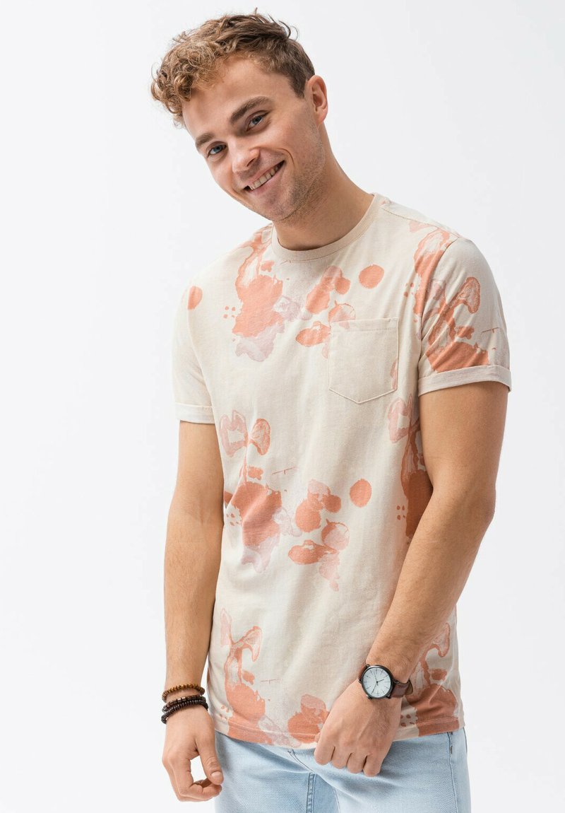 Ombre Camiseta estampada - beige