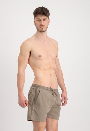 Alpha Industries, HYDROCHROMIC SWIMSHORT - Swimming shorts - olive