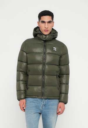HOODED BLOUSON - Giacca invernale - dark green