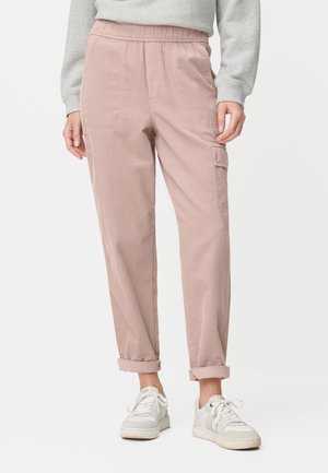 Pantalon cargo - dark mauve pink