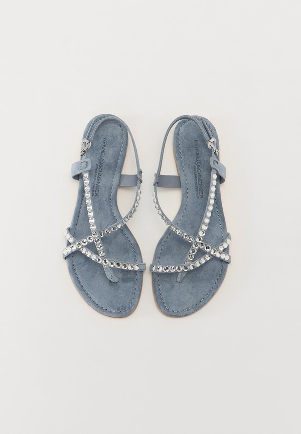 ELLE - T-bar sandals - cielo2