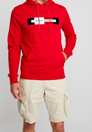 Kapuzenpullover - red