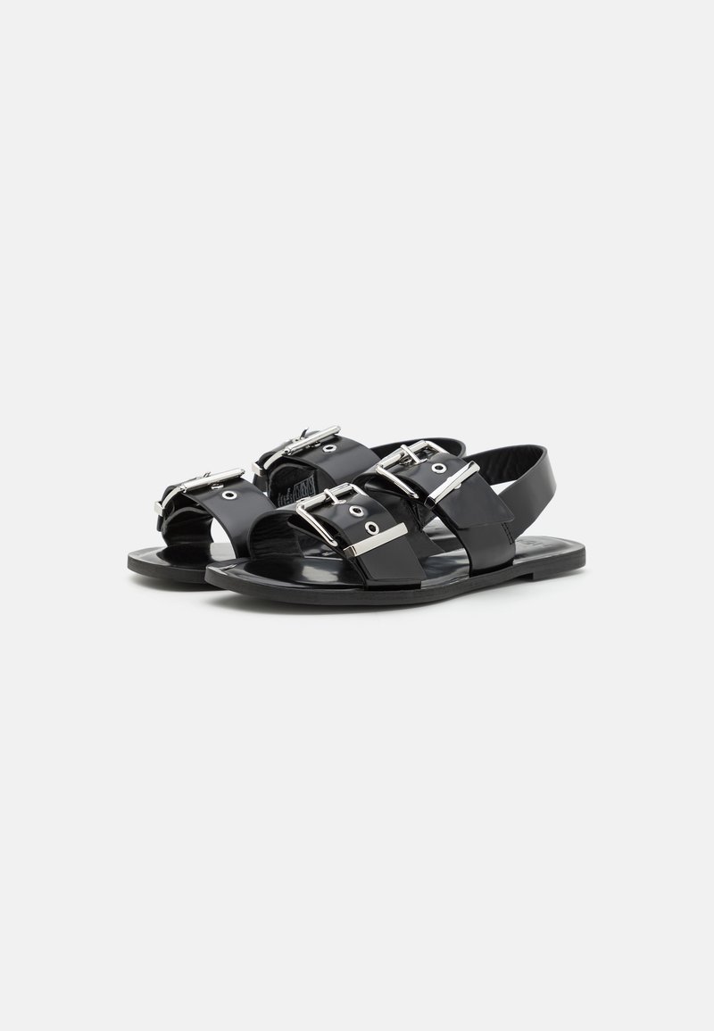 Zign Studio LEATHER - Sandals - black - Zalando