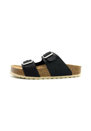 HEBILLAS VEINTE TREND - Sandalias planas - black