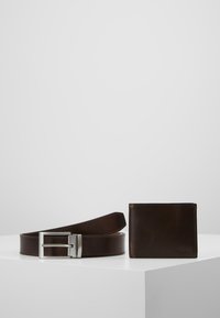 Fossil GIFT SET - Portemonnee - dark brown