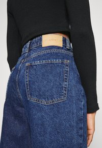 JJXX LISBON MOM - Traperice opuštenog kroja - dark blue denim