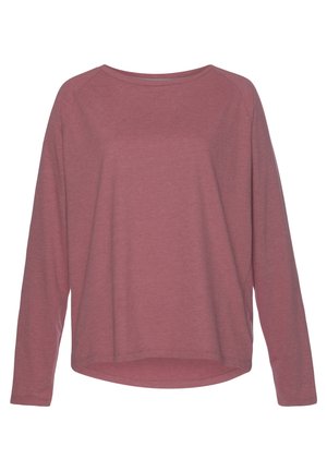 LONGSLEEVE - Long sleeved top - mauve meliert