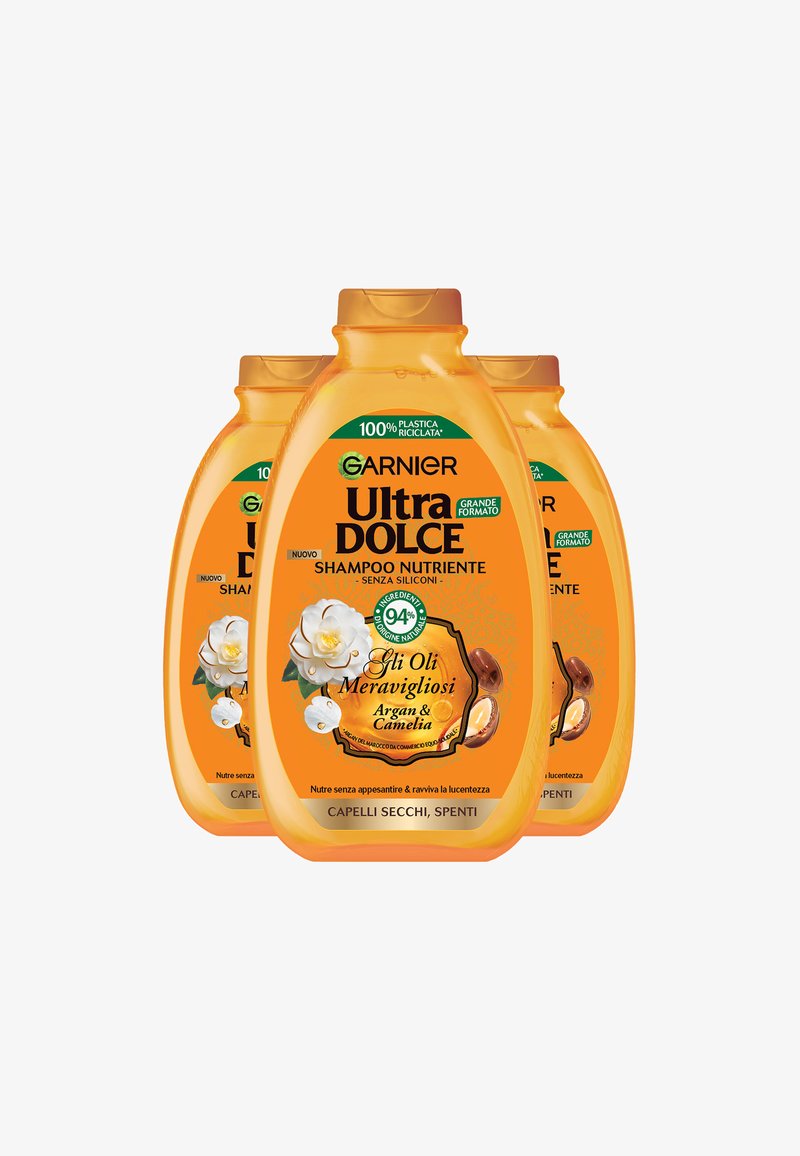Garnier - SHAMPOO ULTRA DOLCE MERAVIGLIOSO, SHAMPOO PER CAPELLI SECCHI, 400 ML - 3 PACK - Shampoo, Ingrandire