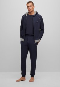 BOSS MIX&MATCH PANTS - Pyjamasbukse - dark blue