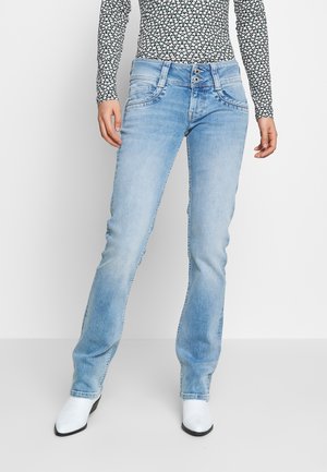 Jeans Straight Leg - light-blue denim