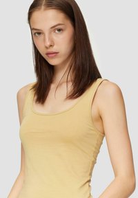 QS ENG GESCHNITTENES - Top - goldgelb