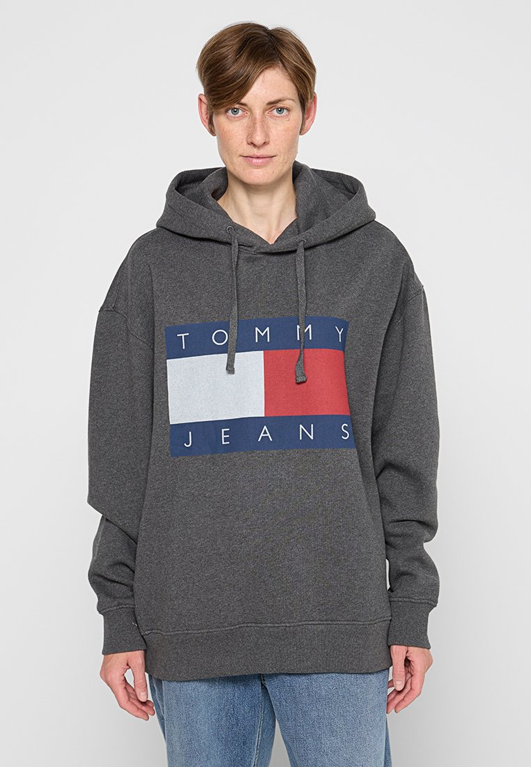 Tommy Jeans Hoodie antraciet Tommy Jeans Hoodie antraciet