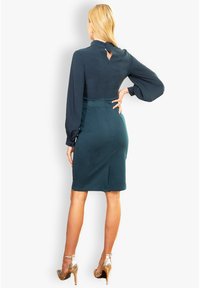 HotSquash SLEEVE PONTE - Shift-haljina - woodland teal