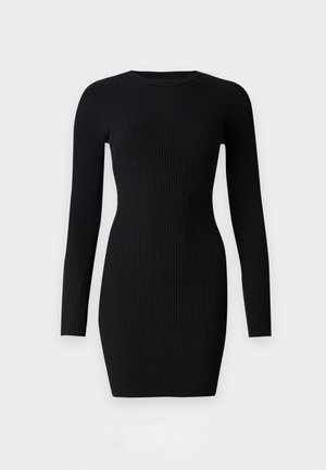 Good American VIRGO MINI DRESS - Etuikjole - black