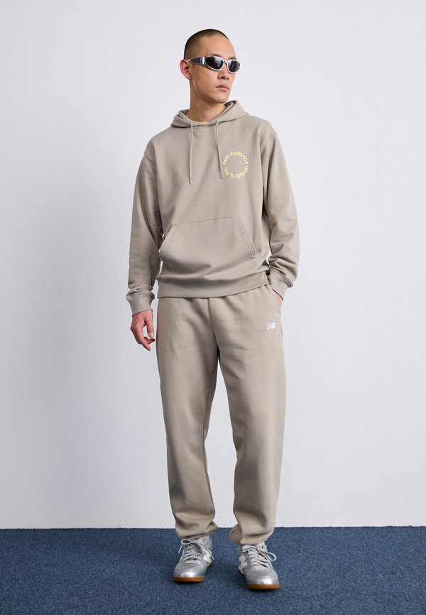 CIRCULAR LOGO HOODIE - Hoodie - arid stone2