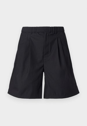 WRENDI UNISEX - Denim shorts - black