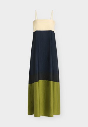 Marimekko, SYMMETRIA HENNIKA - Μάξι φόρεμα - light yellow/dark blue/green