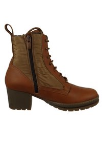 *Art Botines con cordones - cuero