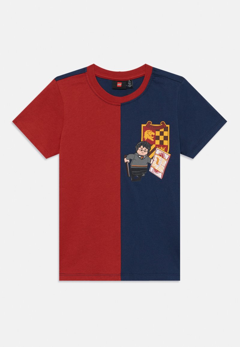 LEGO® kidswear T-shirt print donkerrood