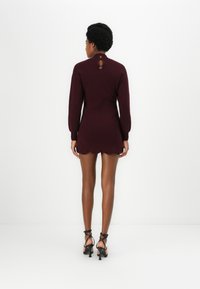 TWINSET DRESS - Rochie tricotată - purple eden