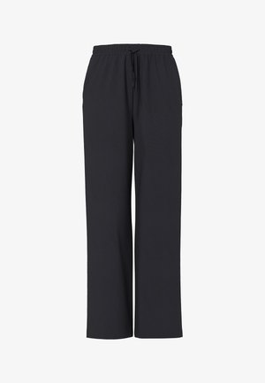 Pieces, PCBOSELLA HW WIDE PANTS NOOS BC - Pantaloni - black