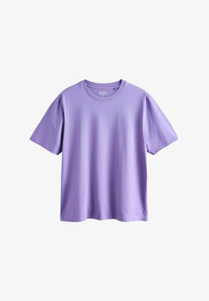 Next, ESSENTIAL CREW NECK T-SHIRT REGULAR FIT - Camiseta básica - mid purple