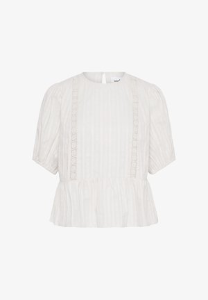 Soaked in Luxury, SLSILJA BLOUSE SS - Blouse - broken white