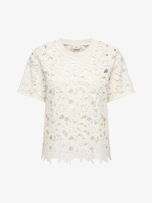 JDY T-shirt imprimé - cloud dancer