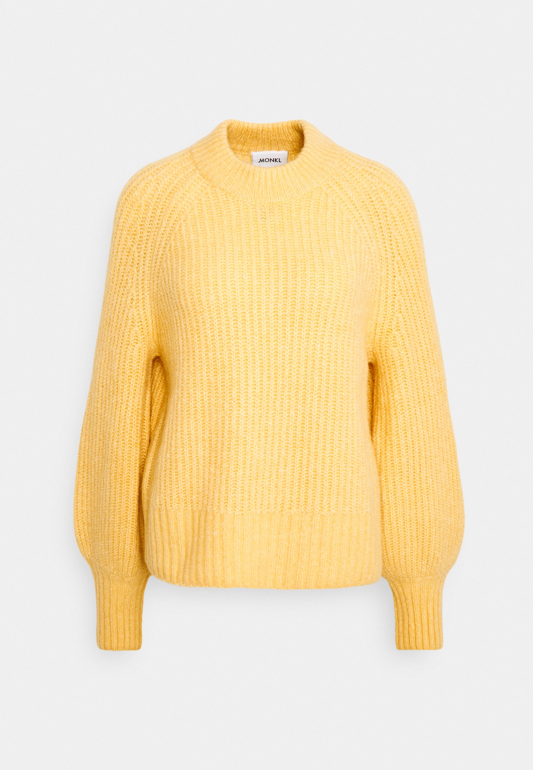 Monki SONJA Trui yellow dusty lightGeel Zalando.nl Gele Monki Dames truien & vesten online | ZALANDO