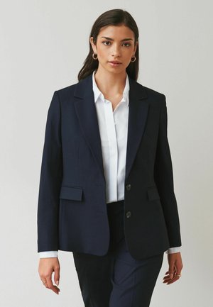 Next, REGULAR FIT - HEAVY DUTY SINGLE BREASTED BLAZER . - Bleiseri - navy