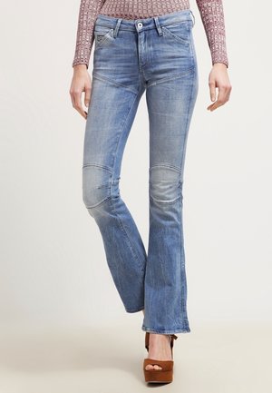 Jean flare - light-blue denim
