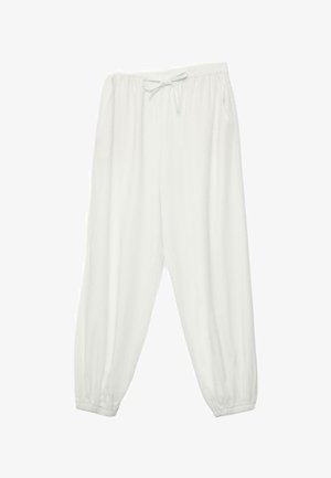 Stradivarius, Pantaloni - white