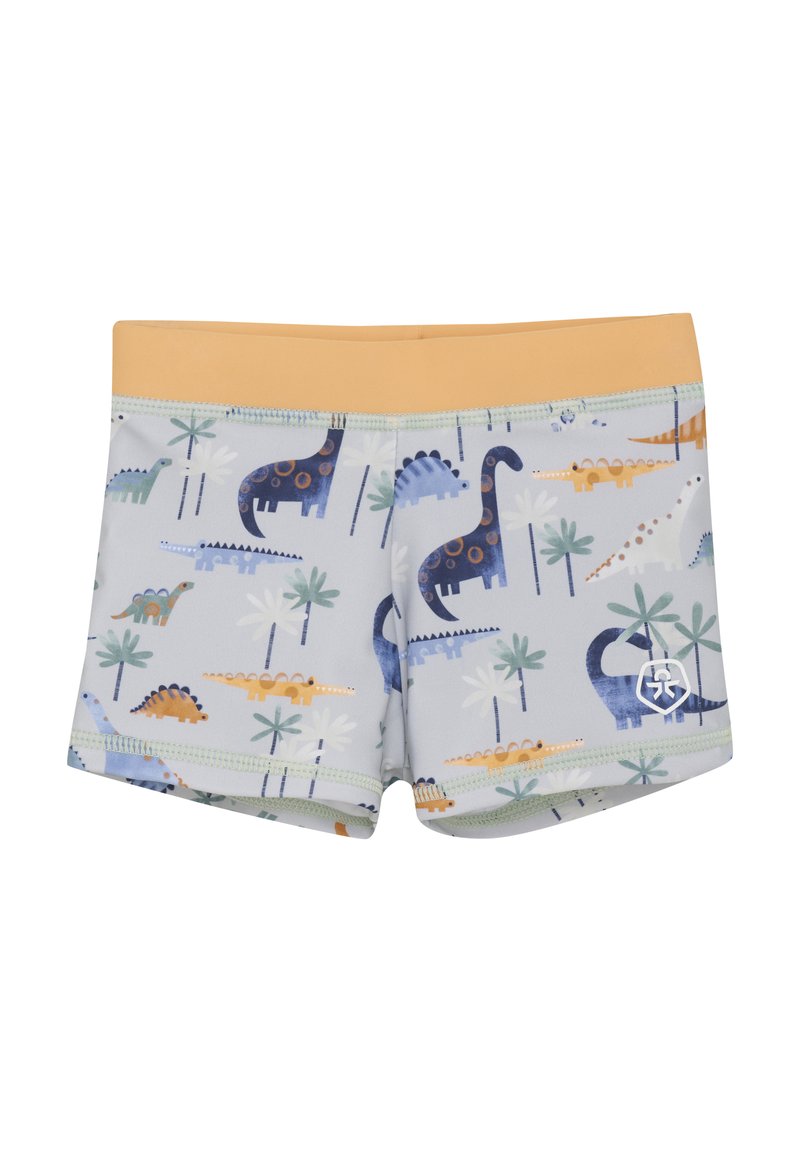 Color Kids COLOR KIDS BABY TRUNKS, AOP - Badbyxor - deep sea