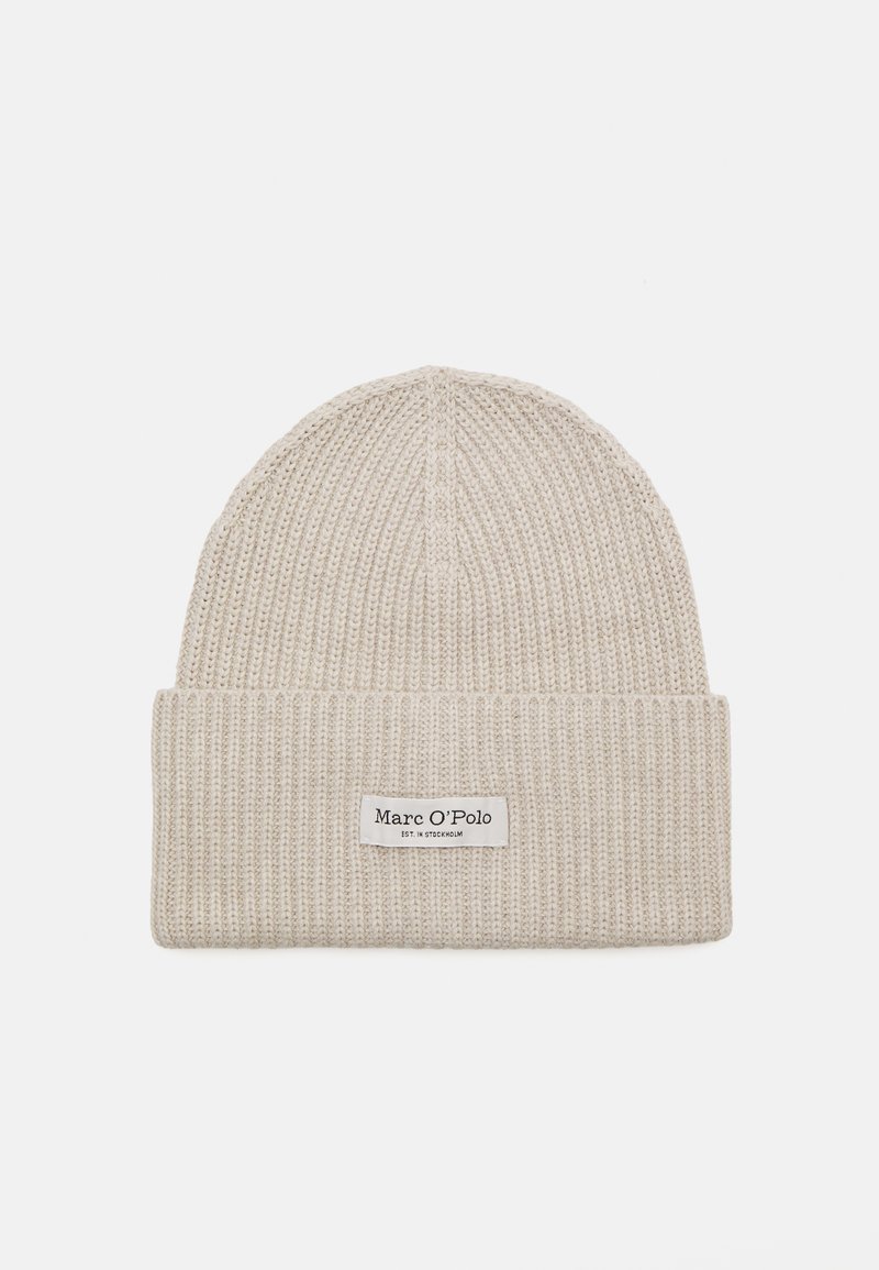 Marc O'Polo BEANIE FOLD UP - Kootud müts - sandy melange